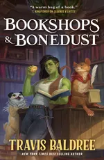 Cover of Bookshops & Bonedust (Legends & Lattes, #0)