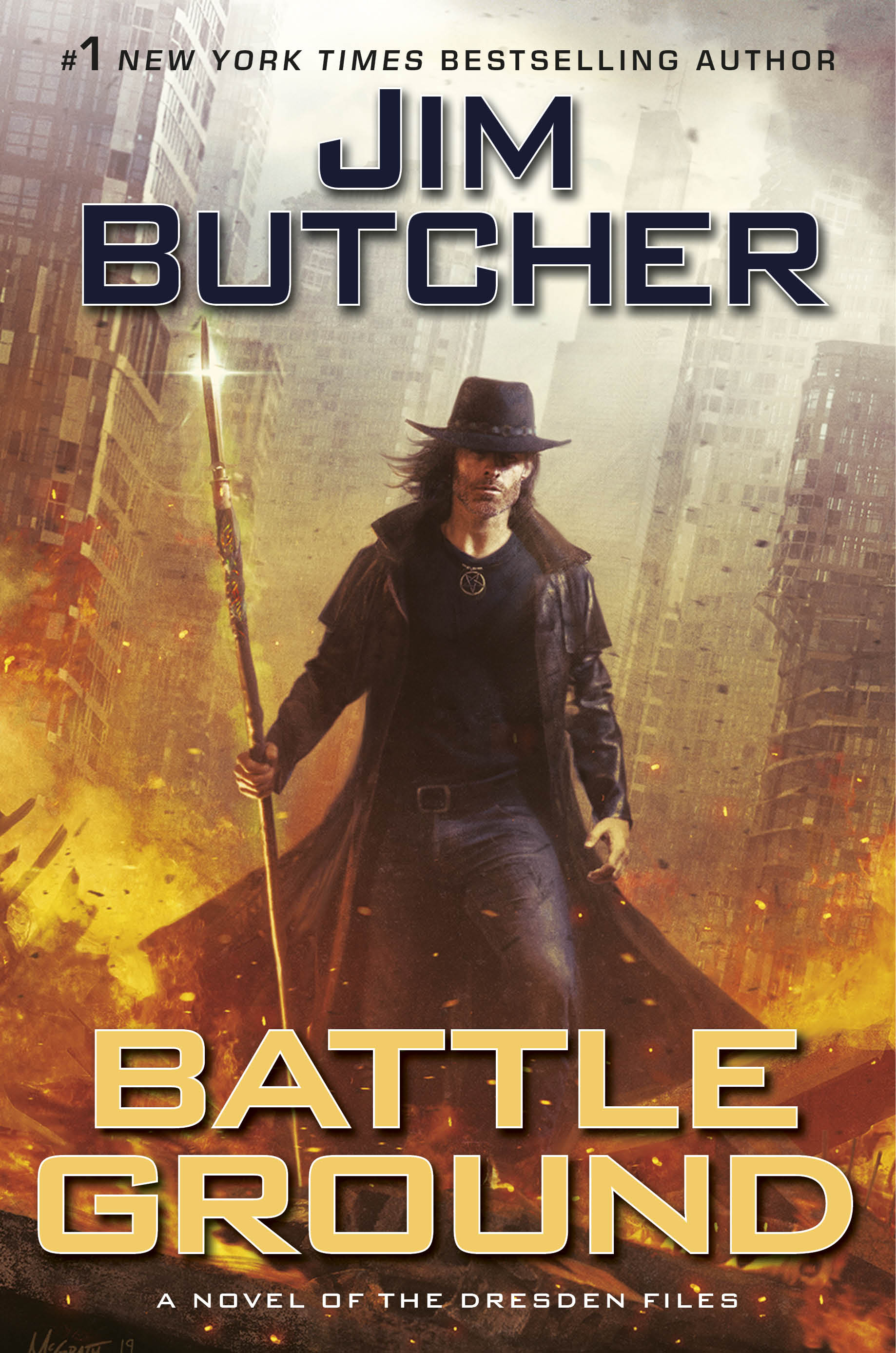 Book cover for Battle Ground (The Dresden Files, #17)